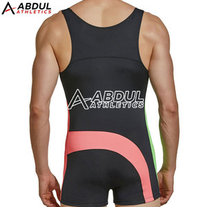 Nueva llegada Spandex Poliéster Ropa DE LUCHA Hombres Camiseta de lucha libre Secado rápido Camiseta personalizada - Product Image 2