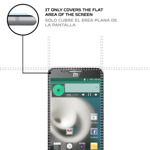 ANTISHOCK <b>Screen</b> <b>Protector</b> for ZTE Grand S II TD Premium Accessory to Protect Your Device's <b>Screen</b> - Product Image 3