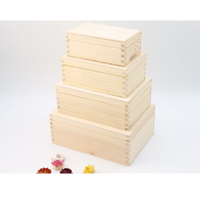 Boîte de rangement en bois au design étonnant organisateur de bijoux élégant personnalisé vente en gros pour l'organisation de stockage de bureau de cuisine à domicile - Product Image 1