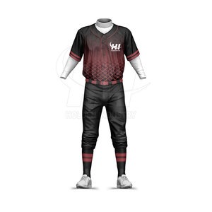 Uniforme de Béisbol de Estilo Premium, Uniforme de Béisbol de Tacto Suave, Kit de Uniforme de Béisbol para Venta en Línea - Product Image 4