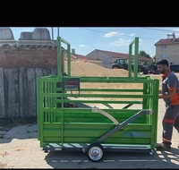 Nouvelle balance pour bétail Sayginlar avec composants de base à roulement, haute productivité, capacité de 2000 kg, garantie 1 an pour le pesage des animaux