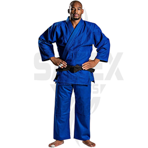 Vêtements d'arts martiaux personnalisés en gros, OEM, décontractés, confortables, légers, respirants, 100% coton, unisexes, pour adultes, Taekwondo - Product Image 1