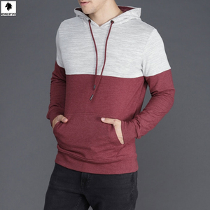 เสื้อมีฮู้ดสวมหัวของผู้ชายผ้าฝ้าย100% ระบายอากาศได้ดีเสื้อสเวตเชิ้ตมีฮู้ดสวมใส่สบายพร้อมบริการ OEM - Product Image 4