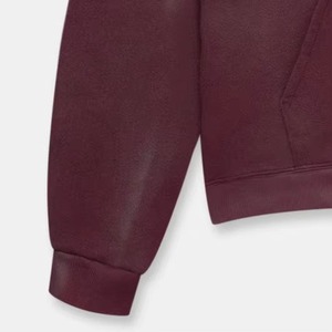 Sudadera Ligera para Hombre con Lavado Ácido, 100% Algodón, Estilo Pullover, Transpirable, Impermeable, Hombros Caídos, Ropa Urbana de Invierno - Product Image 4