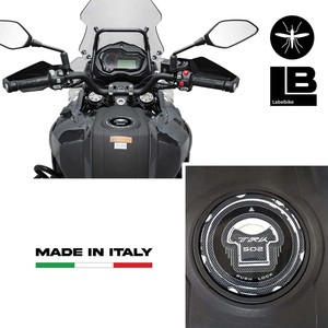 Adesivi in Resina Gel per Logo Tappo Carburante BENELLI TRK 502, Decorazioni per Casco Moto - Product Image 2