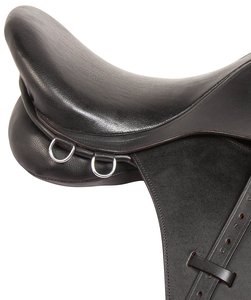 Selle de cheval d'équitation anglaise de saut en cuir tout usage de haute qualité Style occidental directement de l'Inde - Product Image 2