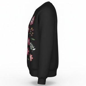 เสื้อสเวตเชิ้ตผู้หญิงสีดำพิมพ์โลโก้ตามสั่ง ขายดี มีซับใน ใส่ได้ทั้งฤดูหนาวและฤดูร้อน ระบายอากาศได้ดี สไตล์ไฮสตรีท - Product Image 3