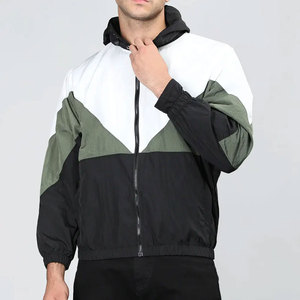 NIMBORO SPORTSWEAR <b>Men's</b> Winter <b>Long</b> Sleeve Hooded Zipper Anorak Windbreaker <b>Jacket</b> Drawstring Inner Nylon Windproof Breathable - Product Image 1