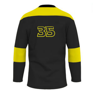 Petit quantité minimale de commande de qualité supérieure coloré équipe commande personnalisé maillot de hockey sur glace de sublimation complète - Product Image 6