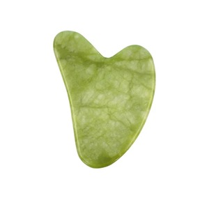 Superior Quality Natural Green Jade Gua Sha Wholesale <b>for</b> <b>Face</b> <b>Massage</b> Blood Circulation and Skin Care - Product Image 1