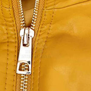 Meilleures ventes de veste en cuir mince pour femmes pour l'hiver Design personnalisé avec traitement tricoté respirant - Product Image 4