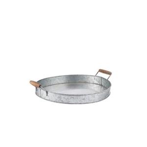 Vente chaude Galvanisé Ensemble De Deux Plateaux De Service Carrés En Métal Fer Design Moderne Taille Personnalisée Forme Couleur - Product Image 3