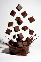 Couverture au chocolat, 50% de cacao en poudre