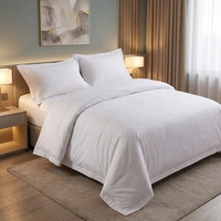 Prix d'usine, literie de luxe de marque JF, qualité hôtelière 300TC, draps en coton pur, linge de lit d'hôtel
