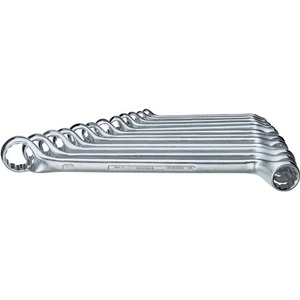 Double <b>Ring</b> <b>Spanner</b> Set 8-Piece 2-8 mm Key Width 6-22 mm Deep Offset by GEDORE - Product Image 1