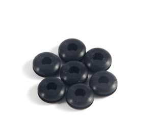 מכונת כביסה באיכות גבוהה גומי סיליקון כפות רגליים grompumpers סגלגל סיליקון שחור גומי - Product Image 3