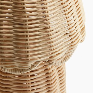 Exquisite Rattan Table Lamp With Scalloped Edge Hot Trend Rattan Small Table Lamp <b>Cover</b> - Product Image 6