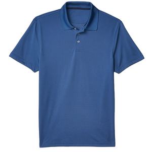 Polo de algodón 100 por ciento para hombre, de secado rápido, transpirable, de Color sólido, informal, de manga corta, al por mayor - Product Image 1