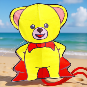 Bear Kite 70x74cm Línea única 30m Juguete de playa - Product Image 3
