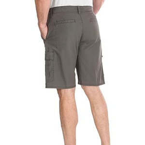 Shorts décontractés pour hommes à taille mi-haute, 100 % coton, respirants et à séchage rapide, couleur unie, qualité supérieure, vente en gros - Product Image 3