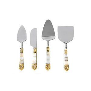 Juego de cuchillos de queso de acero inoxidable y resina de último diseño, Juego de 3 cuchillos con esmalte para el hogar, juego de cuchillos de queso de la mejor calidad a bajo coste - Product Image 3