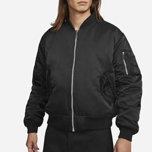 Color Full Custom Embroidery Logo Men's Windbreaker Bomber <b>Jacket</b> <b>Plus</b> <b>Size</b> 100% Polyester Waterproof Satin <b>Jacket</b> High Street - Product Image 1