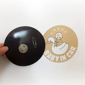 Personalizado impermeable troquelado magnético reflectante bebé <span class=keywords><strong>a</strong></span> <span class=keywords><strong>bordo</strong></span> signo imán <span class=keywords><strong>coche</strong></span> pegatina para parachoques - Product Image 4