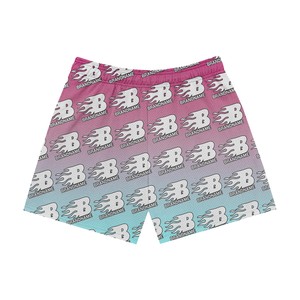 Short d'été en maille polyester de haute qualité, léger, avec logo de marque personnalisé et imprimé pour hommes. - Product Image 6