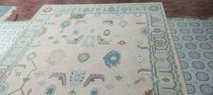 High Quality Handmade 8x10 9x12 8x9 <b>Pink</b> Cotton Prayer Runner Living Room Area Rug for Home & Hotel CARPET RUGS Single Piece MOQ - Product Image 2