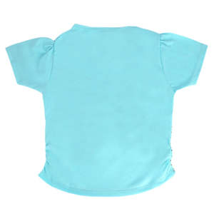 Camiseta con estampado H/S para niñas -L-Bule - Product Image 2