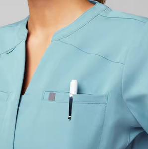 Rayon New Fashion <b>Scrubs</b> Uniforms <b>Sets</b> Medical Hospital <b>Scrub</b> Suit Nurse Unisex - Product Image 2