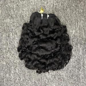 Recién llegado extensiones de cabello Remy vietnamita crudo rizado birmano con color natural sin enredos o desprendimiento fácil cuidado - Product Image 6