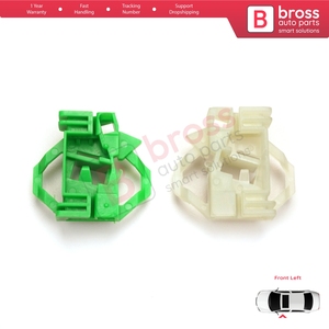 Clips de réparation de lève-vitre BWR35+BWR62 avant gauche pour Polo Classic 6V Caddy MK2 Cordoba MK1 Ibiza MK2 Inca Octavia MK1 1U 6K4 - Product Image 2