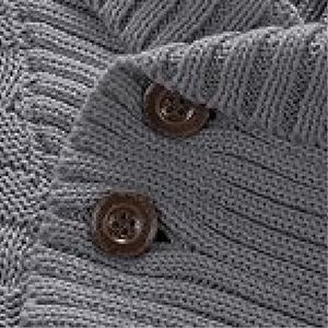 Pull en polyester à manches longues à col rond décontracté pour homme de haute qualité Séchage rapide Tricotage chaud d'hiver avec motif sur le devant - Product Image 3