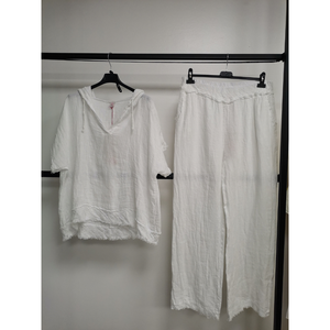 <span class=keywords><strong>Pantaloni</strong></span> in <span class=keywords><strong>lino</strong></span> da <span class=keywords><strong>donna</strong></span> di alta qualità - Product Image 6