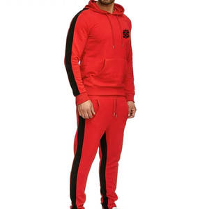 Best Selling Men's Winter Tracksuit Light <b>Weight</b> Street Wear with Hooded Collar Solid Pattern Latest Design Online <b>Sale</b> - Product Image 4