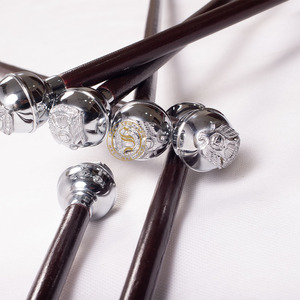 Bâton de marche personnalisé en bois avec poignée Derby en laiton Swagger Walking Cane Rule Swagger Bâton de designer vintage en bois pour hommes - Product Image 5