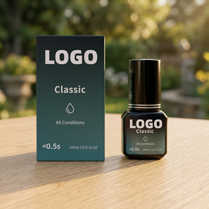 Pegamento Coreano Vegano para Extensiones de Pestañas, de Secado Rápido, Libre de Hidroquinona, Resistente al Agua y al Aceite, para Todas las Condiciones - Product Image 1