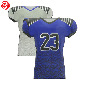 Ensemble d'uniformes de sport de haute qualité sublimés Tops de football américain Maillot de football américain pour hommes - Product Image 5