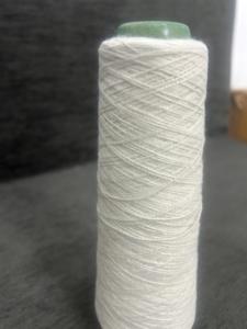 NE 8/2 100% benang Spun poliester daur ulang untuk rajutan dan tenun pola mentah