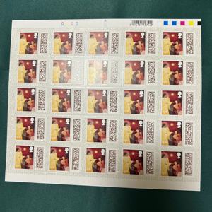 Ensemble d'autocollants de timbres-poste britanniques de première classe, autocollants de timbres-poste royaux britanniques, timbres-poste britanniques Prince, timbres-poste holographiques britanniques - Product Image 5