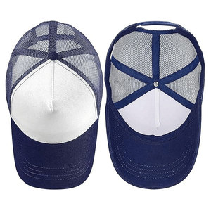 Casquette de baseball à panneau en maille de haute qualité à la mode casquette de cyclisme de sport en maille Design léger Logo personnalisé casquette en maille personnalisée - Product Image 2
