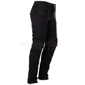 Nuevos pantalones vaqueros de motocicleta Pantalones con cremallera Equipo de protección Montar Touring Moto Pantalones Motocross Jeans - Product Image 5