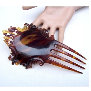 Regalo ecológico elegante Vintage cuerno de búfalo pelo horquilla pasadores y Clips cuerno pelo Stick características elegantes - Product Image 2