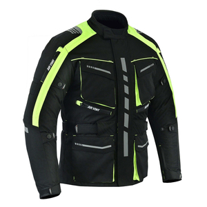 Veste de moto de haute qualité sur mesure pour homme, grande taille, coupe-vent, respirante, imperméable, protection UV, pour la conduite d'aventure - Product Image 2