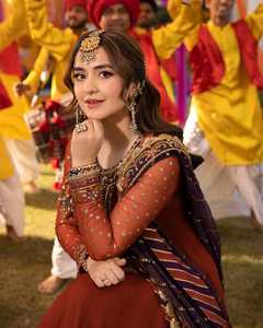 Indian Pakistani Latest Embroidered Chiffon Salwar Kameez With Heavy Stonework Luxury <b>Wedding</b> Collection Hot Selling <b>Dress</b> 0415 - Product Image 4