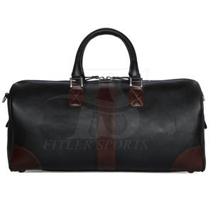 กระเป๋าดัฟเฟิลกระเป๋าเดินทางทำจากหนังสำหรับใช้กลางแจ้งผลิตจากปากีสถาน - Product Image 1