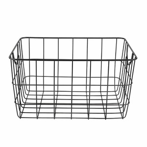 Modern Metal Wire Storage Organizer Basket <b>Vintage</b> Home and <b>Kitchen</b> Container for Laundry Bathroom Storage Baskets - Product Image 5
