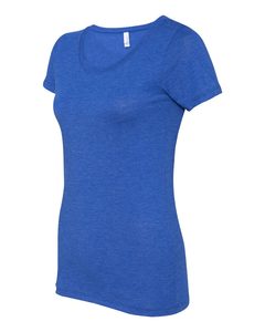 Nueva camiseta relajada Triblend para mujer, ideal para diseños de logotipos personalizados, camiseta transpirable, camiseta roja para mujer - Product Image 6