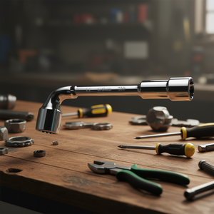 Llaves de vaso hexagonales dobles de cromo pulido: producto premium para un trabajo con llaves eficiente - Product Image 3